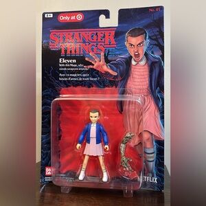 Stranger Things Eleven Action Figure 4" Bandai 2021 Netflix Target Exclusive New